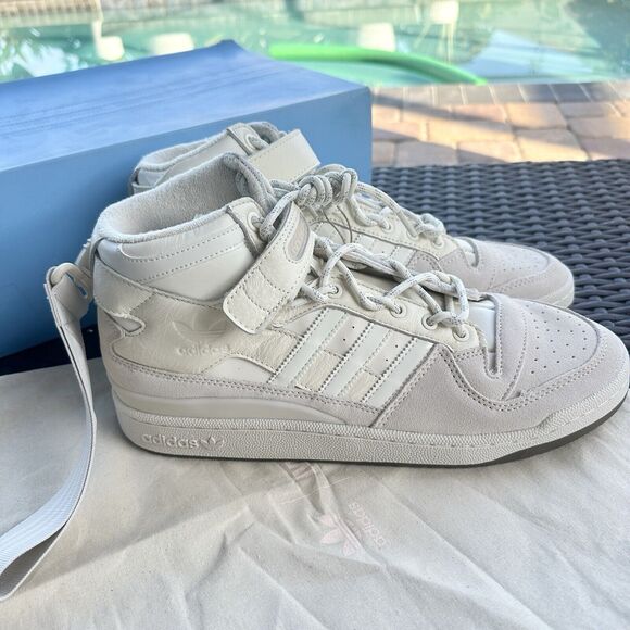 Adidas Ivy Park x Forum Mid Icy Park Men\'s Shoes Cream White GW2857 Size 13.5 main image 11